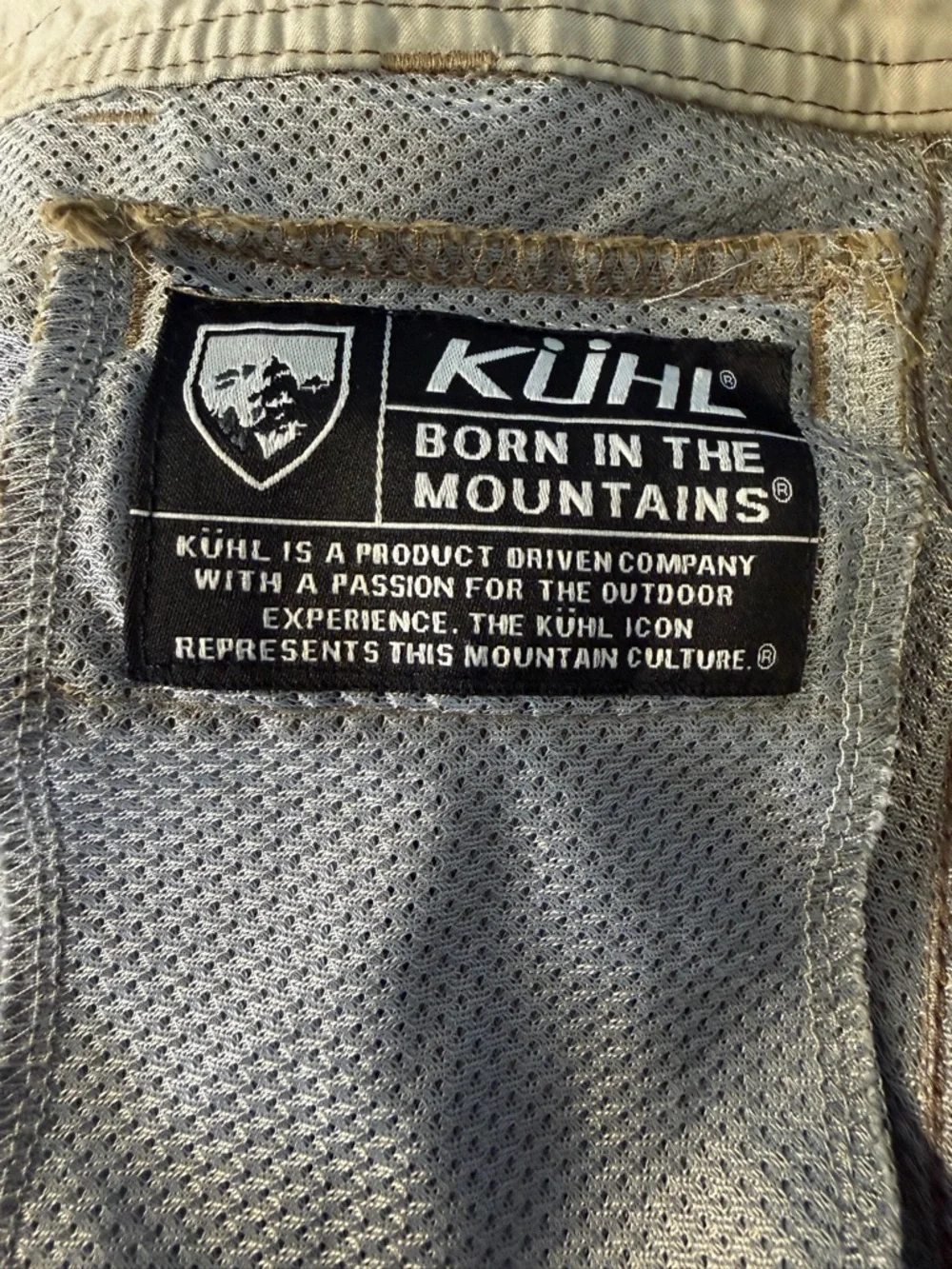 Kuhl Men’s Renegade Chino Hiking Pants Khaki Brown Size 38/34 - Picture 9 of 13